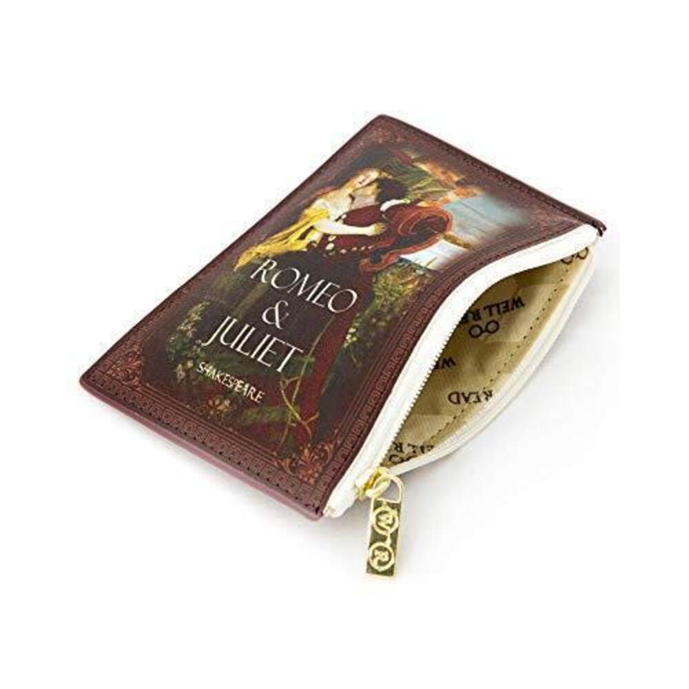 6508 Romeo and Juliet Brown Book Themed Coin Purse for Book Lovers - Ideal - Picture 5 of 5
